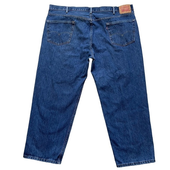 Levi’s 550 Men’s Relaxed Fit Blue Denim Jeans Size 48x29 Cotton Non-Stretch - Picture 6 of 10